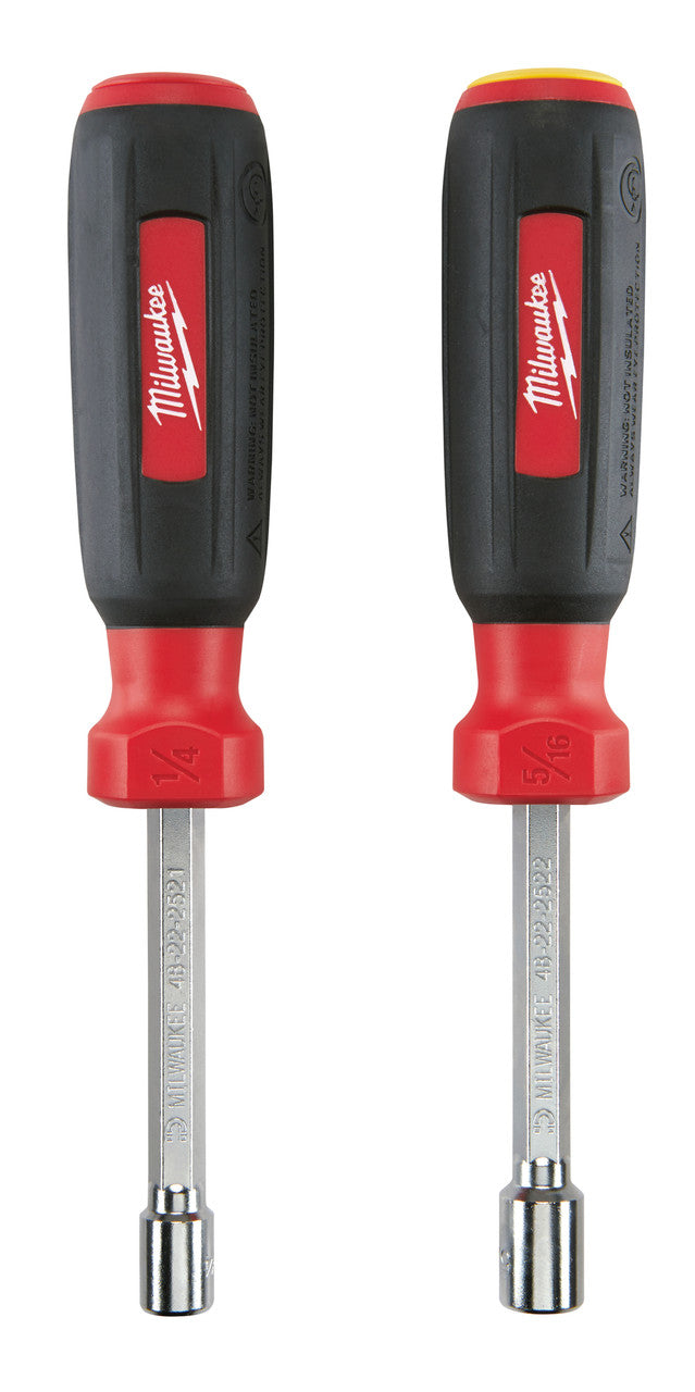 MILWAUKEE Milwaukee MIL-48-22-2502 HollowCore Magnetic Nut Driver Set - 2 Piece