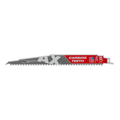 MILWAUKEE MILWAUKEE MIL-48-00-5226 9-Inch 5 TPI The Ax Carbide Teeth Sawzall Reciprocating Saw Blade