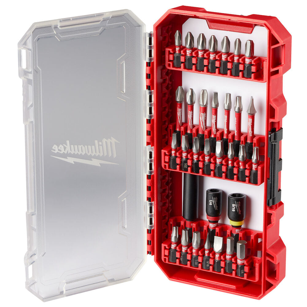 MILWAUKEE Milwaukee MIL-48-32-4004 SHOCKWAVE Impact Duty Driver Bit Set - 32 Piece