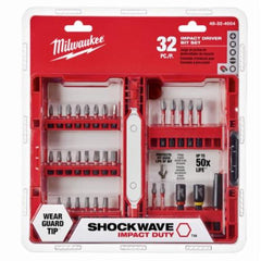 MILWAUKEE Milwaukee MIL-48-32-4004 SHOCKWAVE Impact Duty Driver Bit Set - 32 Piece