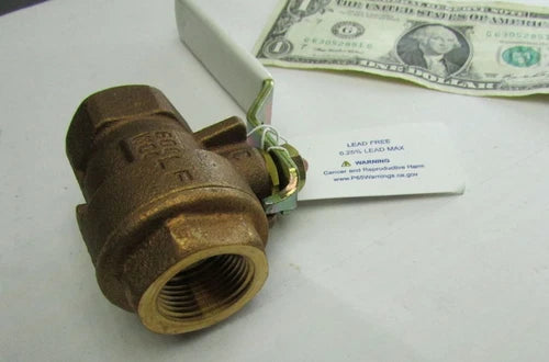 MILWAUKEE Milwaukee UPBA100S-34 3/4 NPT Ball Valve