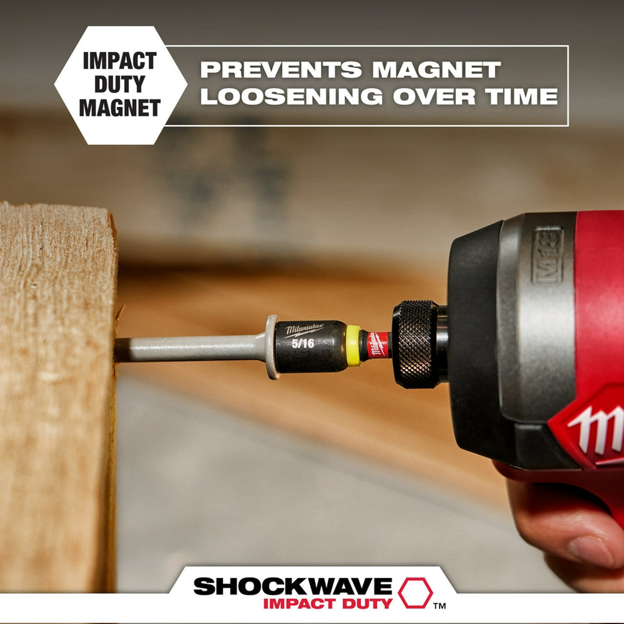 MILWAUKEE Milwaukee MIL-49-66-4506 SHOCKWAVE 7/16 Magnetic Nut Driver