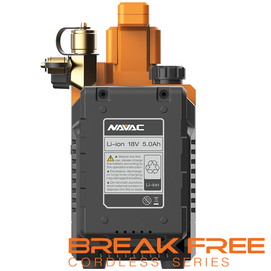 NAVAC NAVAC NP2DLM BreakFree Cordless Vacuum Pump
