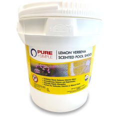 OXYGEN POOLS Oxygen Pools PURA-107 Lemon Scented Pool Shock - 10 lb