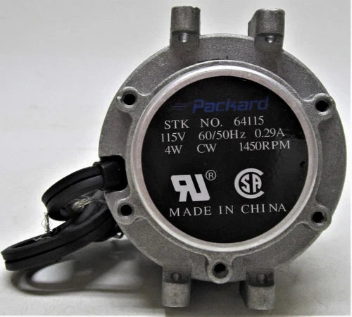PACKARD PACKARD 4CW115 FAN MOTOR 115V (3.5 INCH) REPLACEMENT MPN