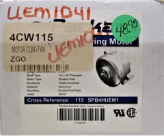 PACKARD PACKARD 4CW115 FAN MOTOR 115V (3.5 INCH) REPLACEMENT MPN
