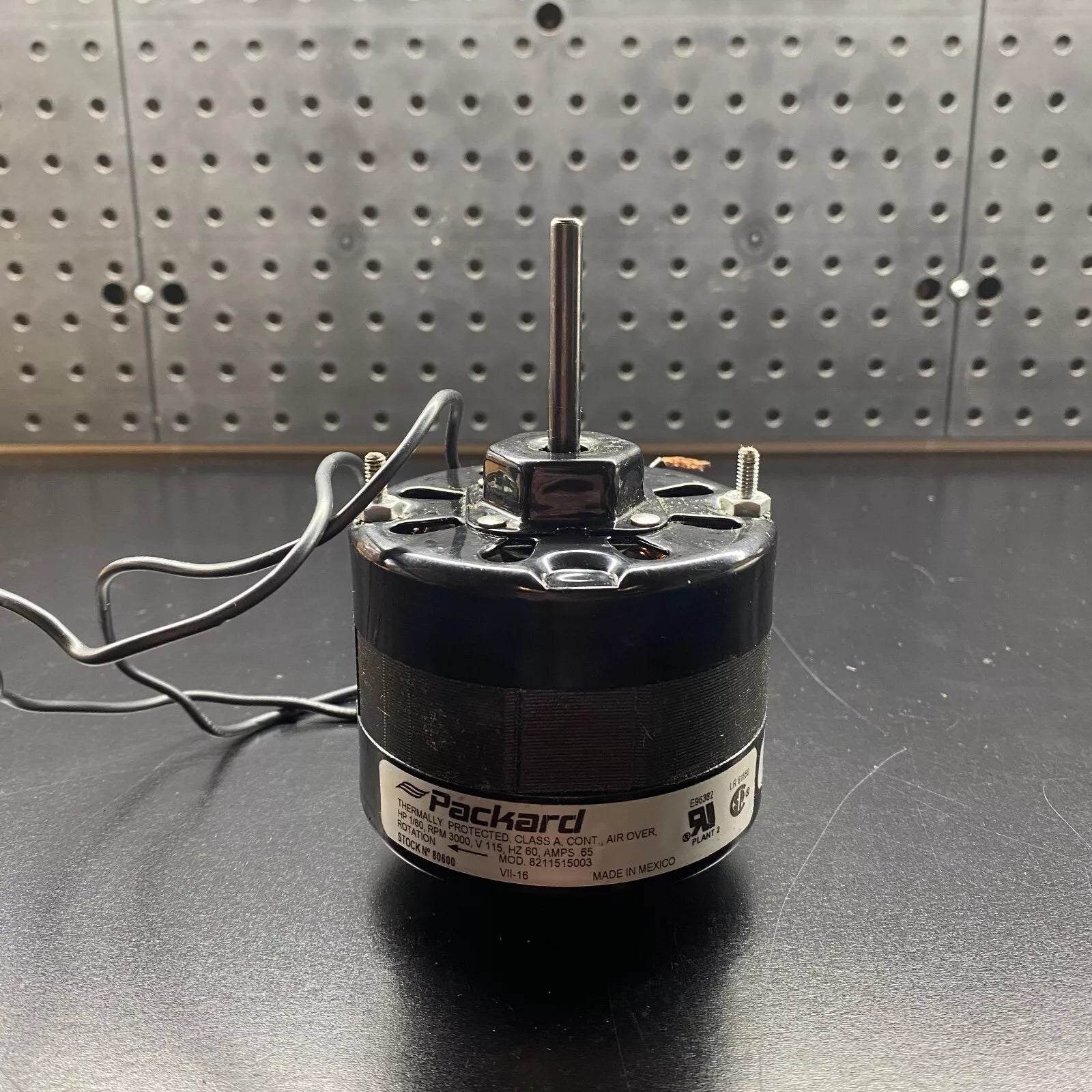 PACKARD Packard 80600 Vent Fan Motor - 3.3 Inch Diameter