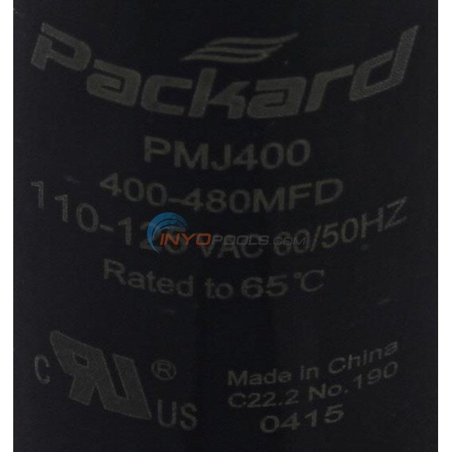 PACKARD Packard BC400-125 PACKARD BC400-125 400-480 MFD Start Capacitor