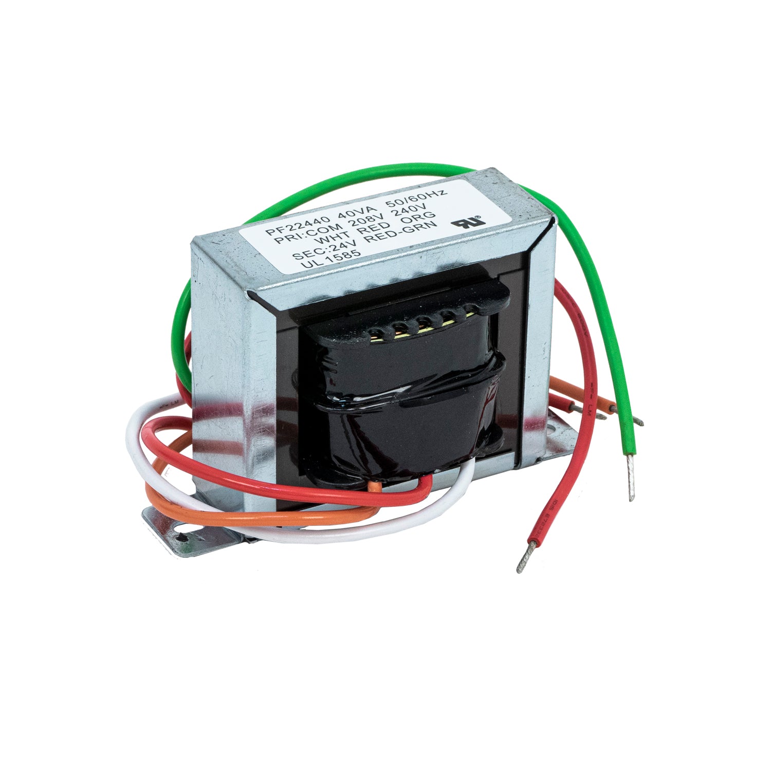 PACKARD Packard TWF224-40 PF22440 40VA Class II Foot Mount Transformer