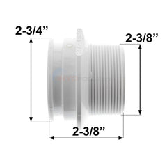 PENTAIR Pentair 274556Z 2 Threaded Valve Adapter