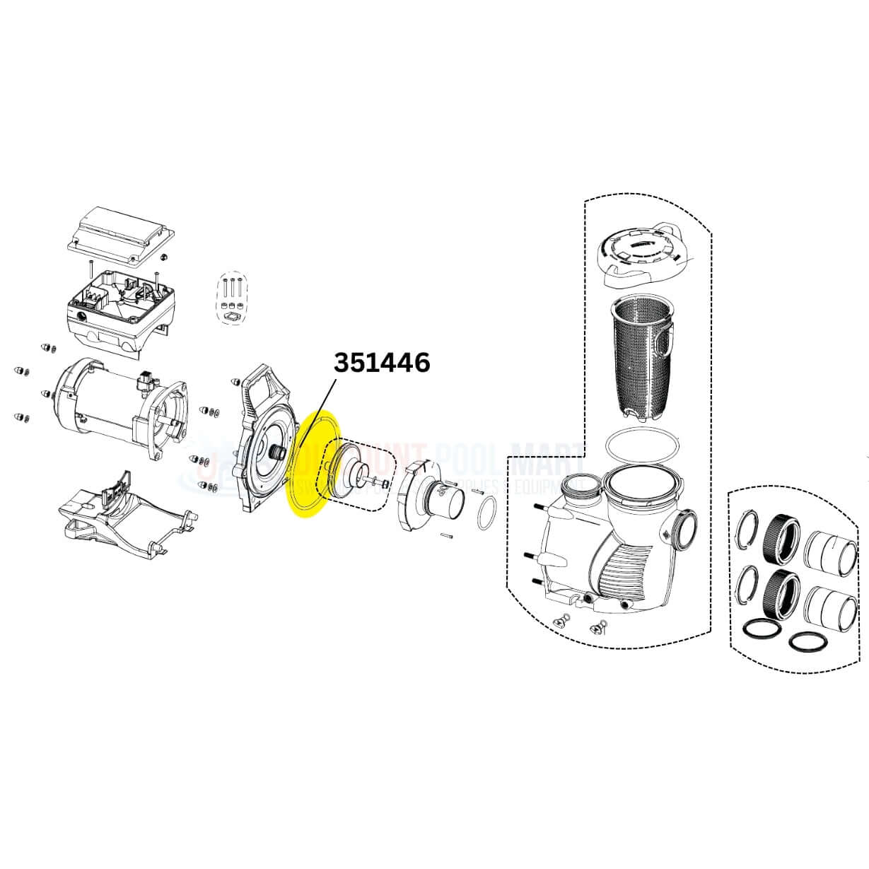 PENTAIR Pentair 351446Z Seal Plate O-Ring
