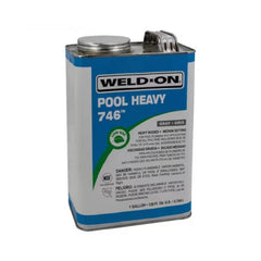 IPS CORPORATION IPS CORPORATION 13566 Weld-On 746 Pool Heavy Duty PVC Cement - Gray, 1 Gallon