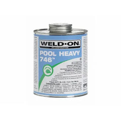 IPS CORPORATION IPS CORPORATION 13566 Weld-On 746 Pool Heavy Duty PVC Cement - Gray, 1 Gallon