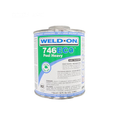 IPS CORPORATION IPS CORPORATION 13563 Weld-On 746 Eco-Pool Clear PVC Cement 1 Quart