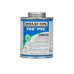 IPS CORPORATION IPS CORPORATION 10281 Weld-On 795 Clear Flex PVC Cement - 1 Pint