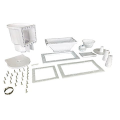 JED POOL TOOLS JED POOL TOOLS 45-430-AD Wide Mouth Thru-The-Wall Skimmer