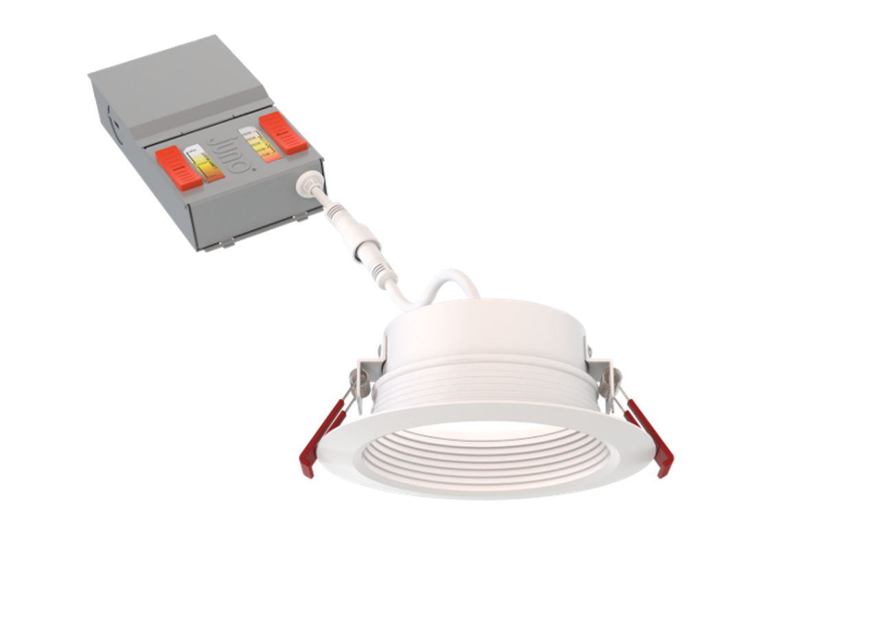 JUNO JUNO WF4-ALO19-SWW5-90CRI-MW-M6 4-Inch LED Canless Wafer Downlight