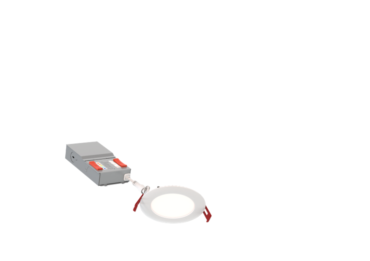 JUNO JUNO WF4-ALO19-SWW5-90CRI-MW-M6 4-Inch LED Canless Wafer Downlight