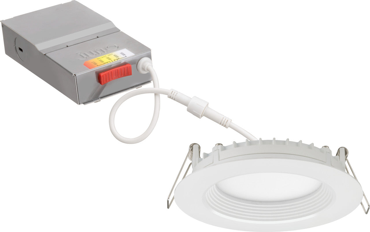JUNO JUNO WF4-ALO19-SWW5-90CRI-MW-M6 4-Inch LED Canless Wafer Downlight