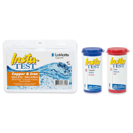 LAMOTTE LAMOTTE 2994 Insta-Test Copper and Iron Test Strip Kit