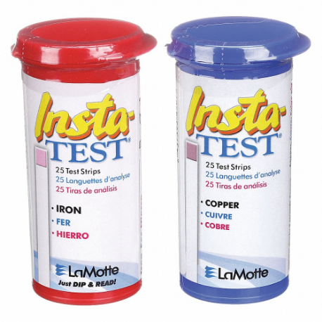 LAMOTTE LAMOTTE 2994 Insta-Test Copper and Iron Test Strip Kit
