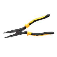 KLEIN TOOLS Klein Tools KLE-J207-8CR All-Purpose Needle Nose Pliers with Crimper