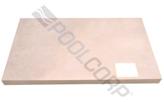LATHAM POOL PRODUCTS LATHAM POOL PRODUCTS DLM-ST0720000BF Deluxe 6' Pool Panel with 1084 Skimmer Cutout