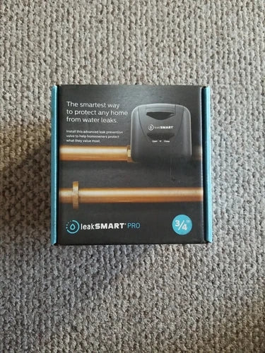 LEAKSMART LEAKSMART 8850000 Automatic Water Shut-Off Valve 2.0 Pro 3/4-inch