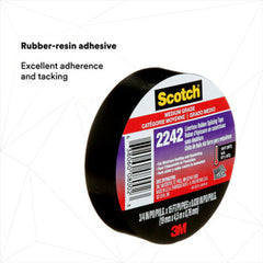 3M 3M 2242-2 Linerless Electrical Rubber Tape 0.75 in