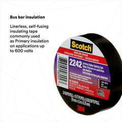 3M 3M 2242-2 Linerless Electrical Rubber Tape 0.75 in