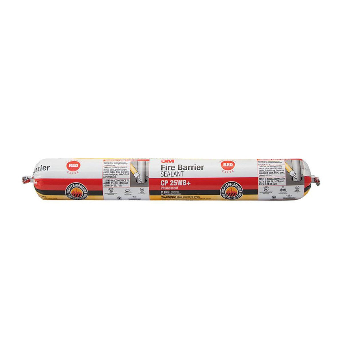 3M 3M CP-25WBPLUS-20OZ Fire Barrier Sealant CP 25WB+ Red 20 oz Sausage Pack