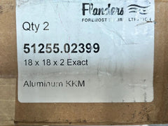 AAF/FLANDERS AAF Flanders 18X18X2 Aluminum Air Filter MERV 8