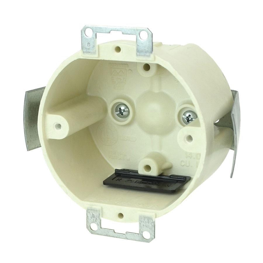 ALLIED MOULDED PRODUCTS Allied Moulded Products 9338-ESK Round Fixture Support Box 14 Cubic Inches 3.5 Inches Depth