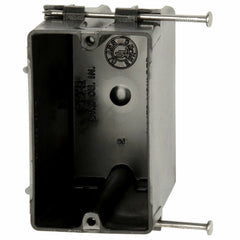 ALLIED MOULDED PRODUCTS Allied Moulded Products P-241 FlexBox 1-Gang Switch/Outlet Box Angled Mid Nails