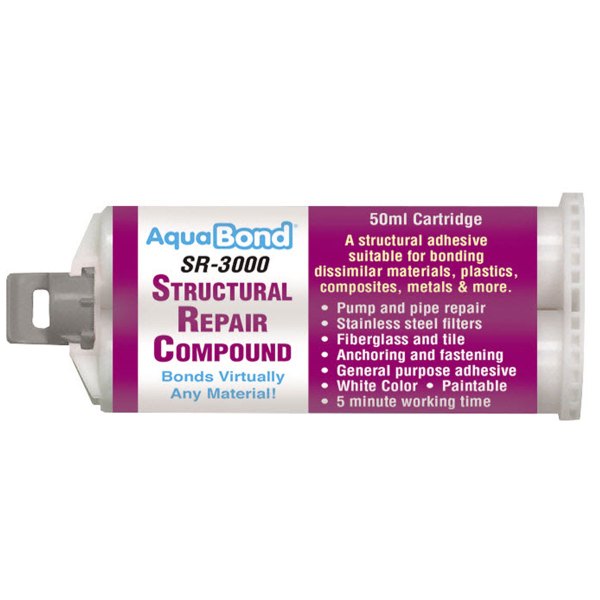 AQUABOND AQUABOND SR-3000 Structural Repair Adhesive - White