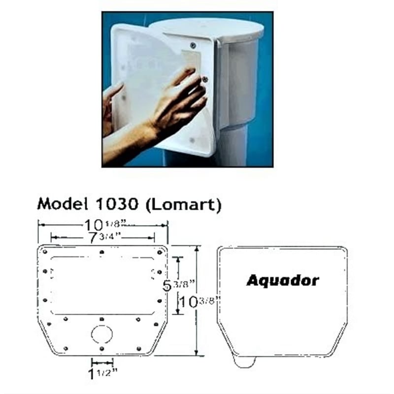 AQUADOR 1030 POOL SKIMMERS