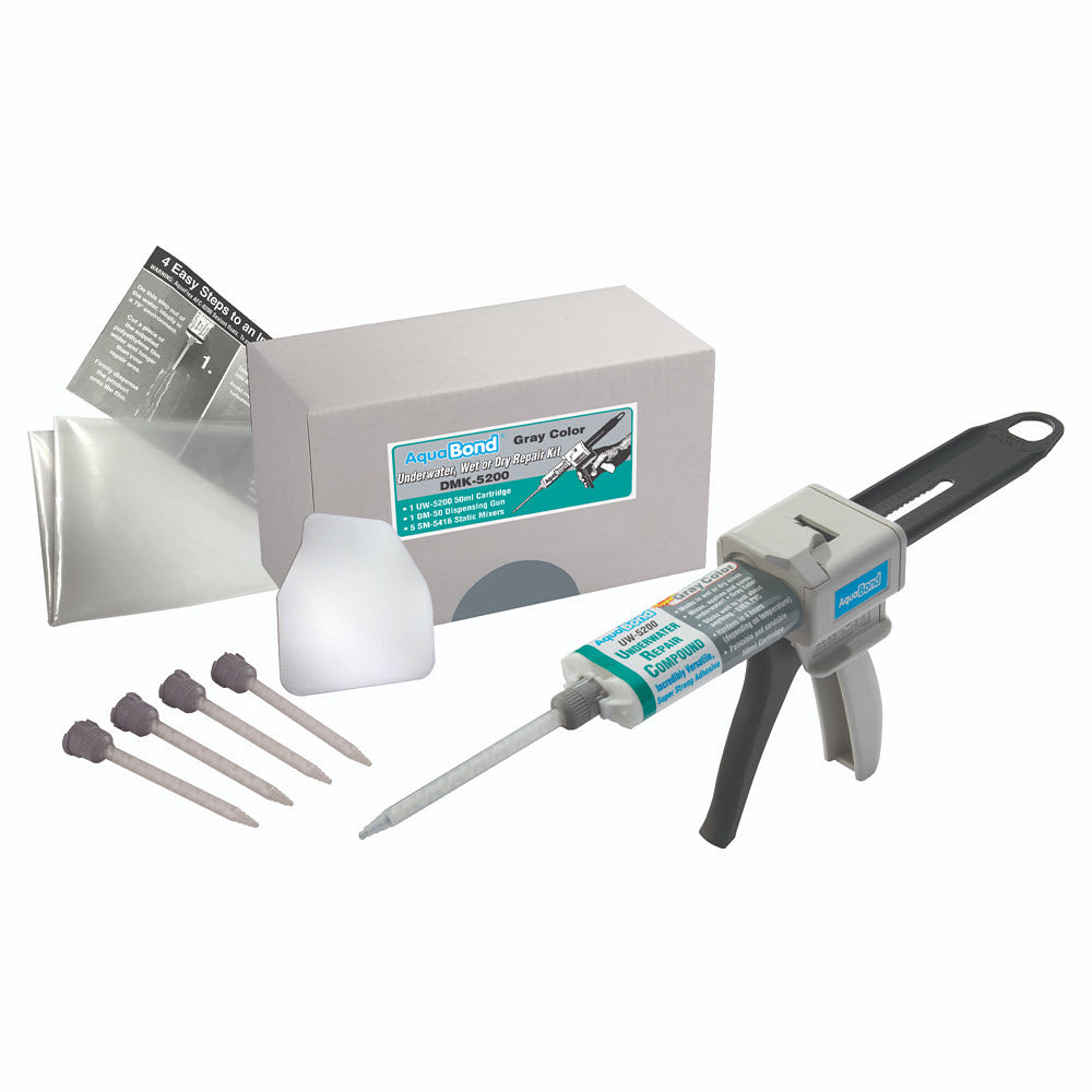 AQUABOND AQUABOND UW-5200 Underwater Repair Compound Kit - 50ml Gray
