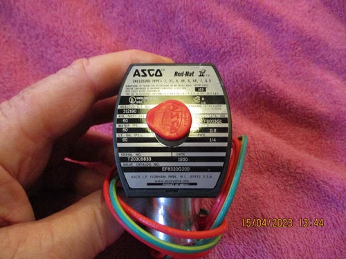 ASCO ASCO EFHB8320G200 Solenoid Valve - 3-Way, 1/4 inch, General Service