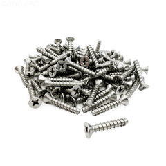 B&B B&B 1320HRPF188 Long Skimmer Screw Stainless Steel Pack of 100