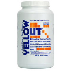 BIOLAB BIOLAB 17614COR Coral Seas Yellow Out Pool Algae Treatment - 4 lb
