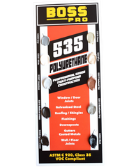 BOSS PRODUCTS BOSS PRODUCTS 147163 Soudal 535 Polyurethane Sealant - Tan