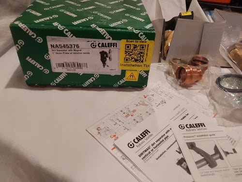 CALEFFI Caleffi NA545376 DirtMag 1 Press Dirt Separator