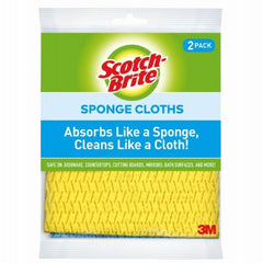 3M 3M Company 9055 Sponge Cloth 6.8 X 7.8 Inches 2 Pack