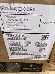 CARRIER CARRIER ZP20KVE-PFV-830 Scroll Compressor 208-230 VAC R-410A