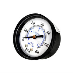 CARVIN POOL EQUIPMENT Carvin Pool Equipment 91934182R Back Mount Pressure Gauge