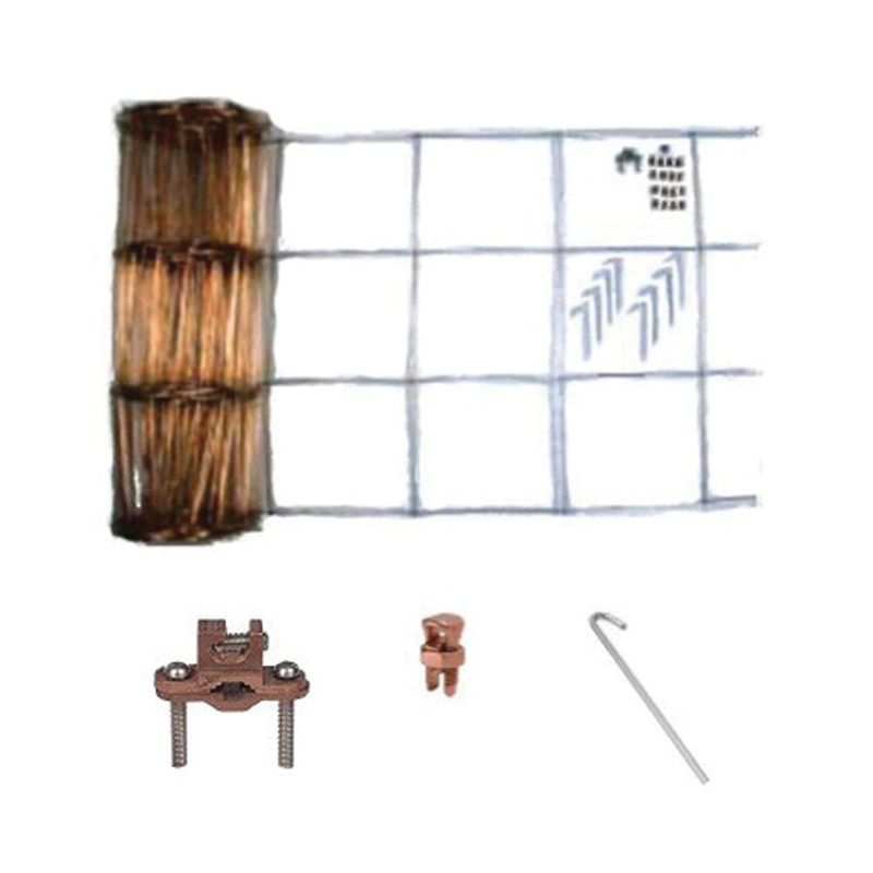 CONSOLIDATED Consolidated EB3100 Copper Equipotential Bonding Grid Kit - 3 ft x 100 ft