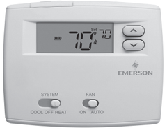 COPELAND COMFORT CONTROL Copeland Comfort Control 1F86-0244 Non-Programmable Thermostat