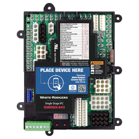 COPELAND COMFORT CONTROL Copeland Comfort Control 50M56X-843 Universal Integrated Furnace Control Kit