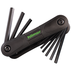 DIVERSITECH DIVERSITECH 1839048 Folding Hex Key Set SAE