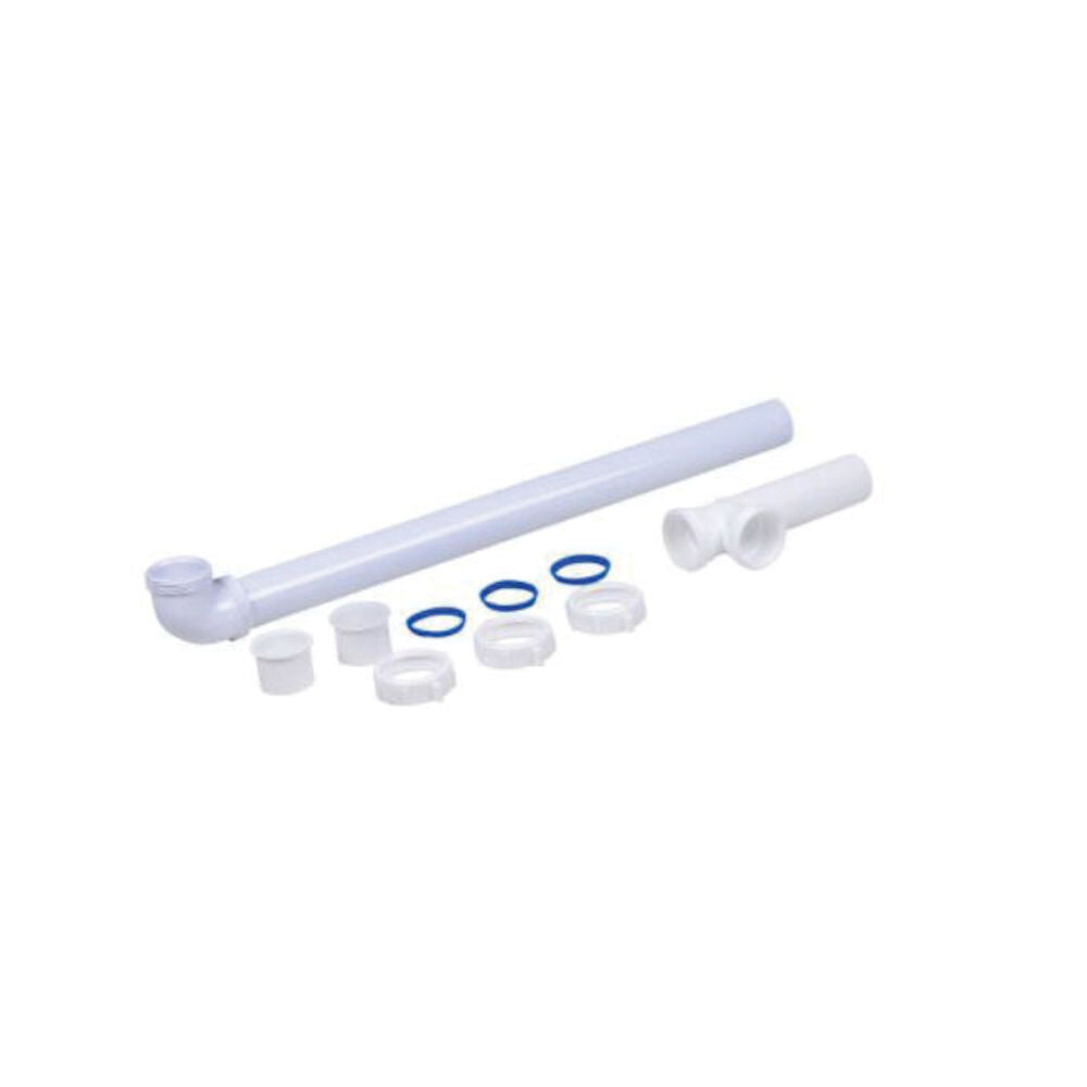 OATEY Dearborn P9121B 1-1/2 in. x 21 in. Polypropylene End Outlet Waste with Baffle Tee